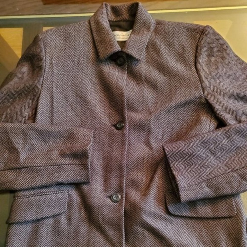 Liz Claiborne Villager 2-Piece Skirt Suit Set 8P/6